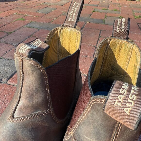 Blundstones - Brown Leather Chelsea Men's - Picture 6 of 8